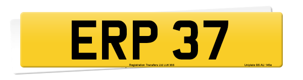 Registration number ERP 37